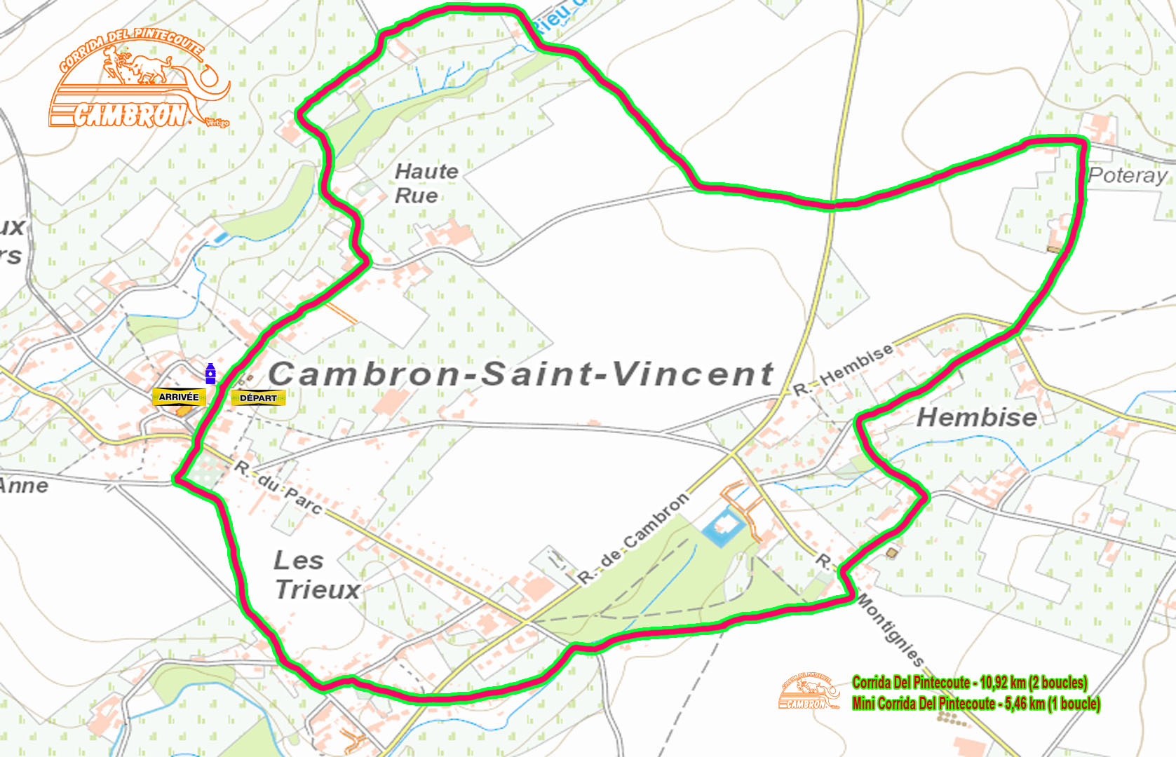 Carte Jogging2017